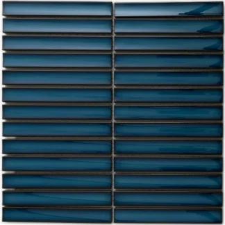 Bamboo Blue Mosaic Sheet