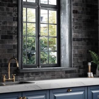 Piccadilly Black 200 x 65mm